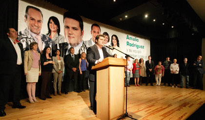 Amalio Rodríguez presentó la candidatura de UCL de Humanes