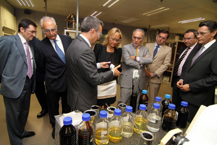 Mariño y Parro visitan el Centro de Tecnología de Repsol