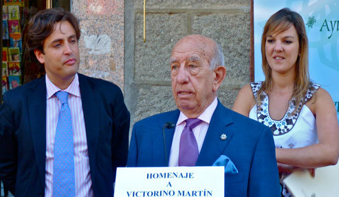 Martín galardonado con el premido de Tauromaquia 