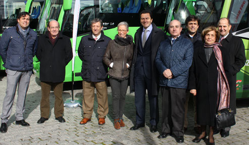 Cinco nuevos autobues interurbanos antifatiga para la zona noroeste