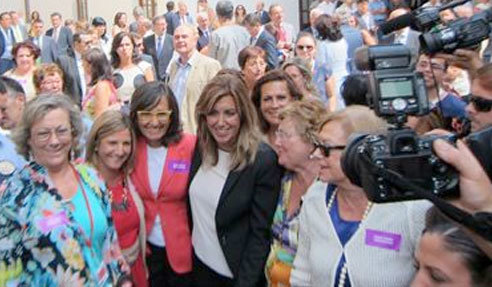 Susana Díaz proclama nueva presidenta de la Junta de Andalucía