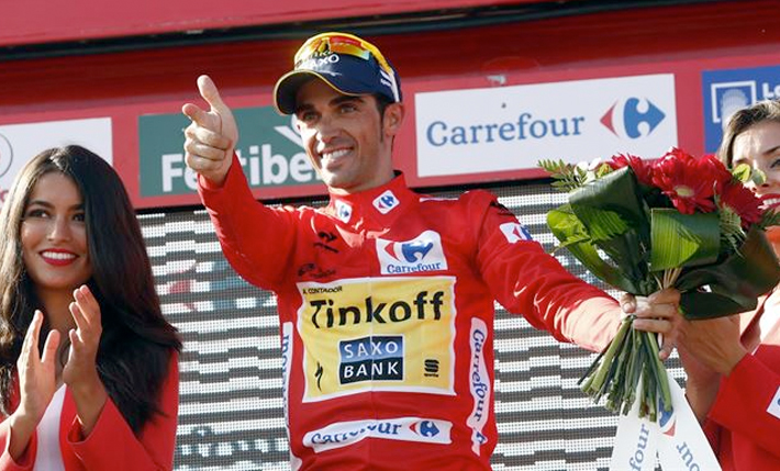 Contador: "Esta victoria es del público que me ha animado continuamente"