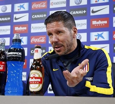 Simeone: "Diego Costa jugará de inicio"