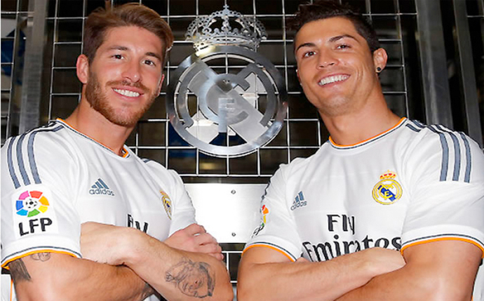 Cristiano Ronaldo y Ramos se entrenan de cara al Bayern
