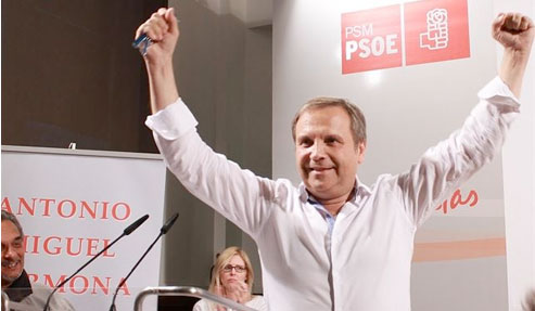 Carmona proclamado candidato del PSOE a la alcaldía de Madrid