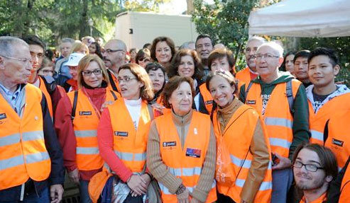5.000 participantes en la carrera `Corre por el Niño´, en el Retiro