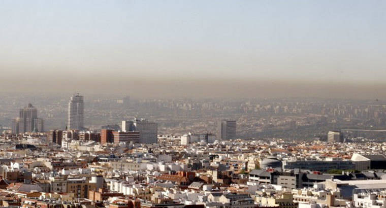Madrid ahogada por la contaminación, superados niveles de NO2