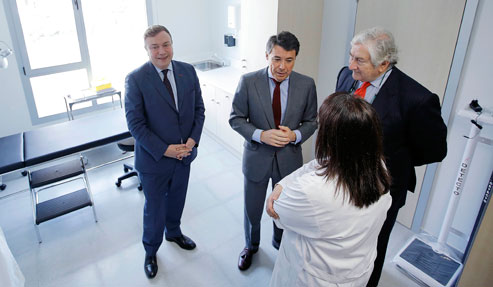 González inaugura el esperado Centro de Salud de Las Margaritas