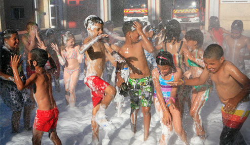 39 niños saharauis pasarán el verano con familias leganenses