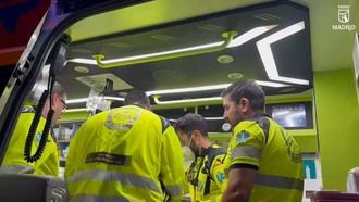 Joven herido en reyerta en Usera es trasladado al hospital