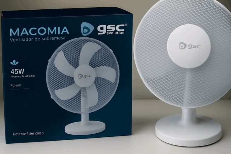 Alerta de Consumo: Ventilador GSC Evolution Macomia presenta riesgo de lesiones