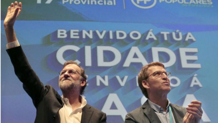 Rajoy pide 'una mayoría clara' de Feijóo para evitar en Galicia la situación estatal