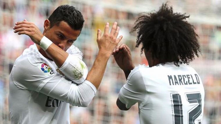 Cristiano con un triplete y Marcelo salvan al Madrid y le llevan a semifinales