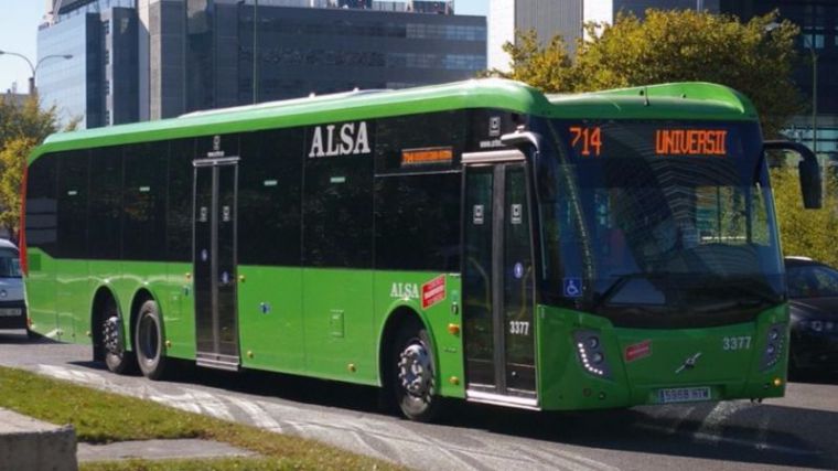 Paros parciales en los autobuses que unen Madrid con la Sierra Oeste