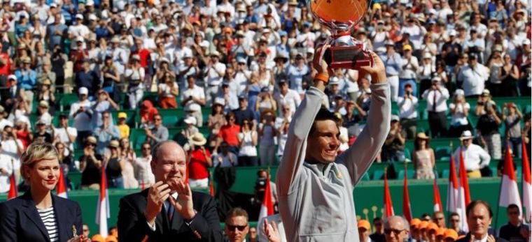 Nadal reina en Montecarlo y prepara Roland Garros