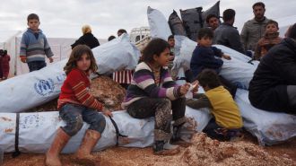 ACNUR alerta de la falta de fondos para atender a los desplazados y refugiados sirios