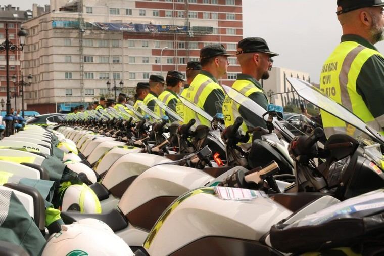 132 agentes de la Guardia Civil garantizarán la seguridad en la Vuelta Ciclista a España 2025