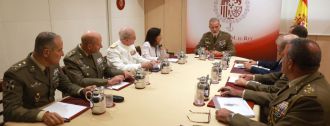 Felipe VI se pone al frente de la Defensa militar de Ceuta