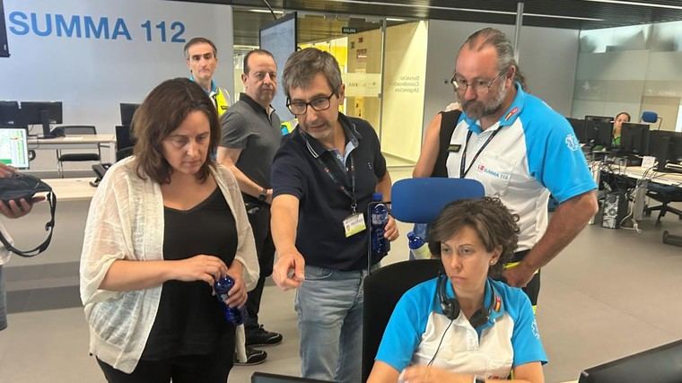 El SUMMA 112 comparte su modelo de emergencias con el Servicio de Cataluña en un encuentro técnico