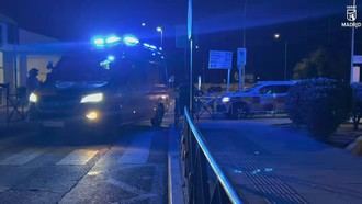 Joven herido por arma blanca en Carabanchel es trasladado al hospital