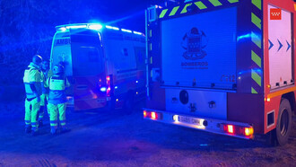 Cuatro heridos, uno grave, tras accidente en Moraleja de Enmedio