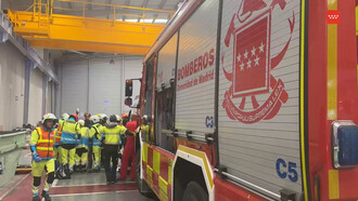 Grave accidente laboral en Pinto deja a un trabajador con lesiones severas