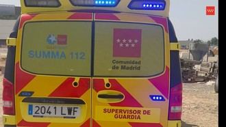 Trabajador grave tras caer en una zanja en Aranjuez