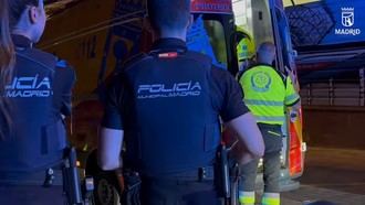 Hombre de 50 años grave tras ser herido por arma de fuego en Vallecas