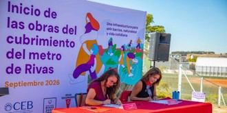 Financiación de 40 millones para el cubrimiento de la Línea 9B de Metro en Rivas