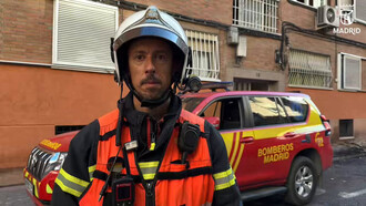 Incendio en Carabanchel deja dos personas atendidas por inhalación de humo