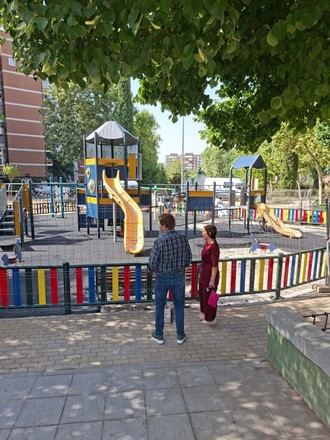 Inversión de 600.000 euros para mejorar áreas infantiles y mobiliario urbano en Fuenlabrada