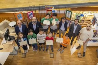 Premiados del IV Concurso de Cómics en la Biblioteca F. Lázaro Carreter