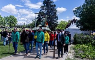 Celebración de San Isidro reúne a miles en el parque de La Baltasara