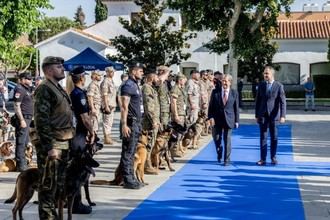 Inauguración de las I Jornadas de Guías Caninos en Villanueva de la Cañada