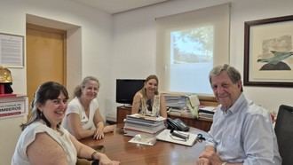 Encuentro de agradecimiento con representante del grupo venezolano en Villanueva de la Cañada