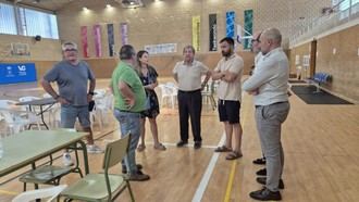 Pabellón Cubierto habilitado para acoger a evacuados por incendios en la región
