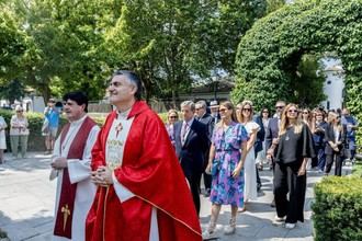 Celebración del Día de Santiago Apóstol en la Plaza de España