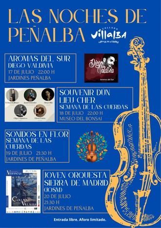Conciertos gratuitos al aire libre del 17 al 20 de julio en los Jardines de Peñalba y el Museo del Bonsái