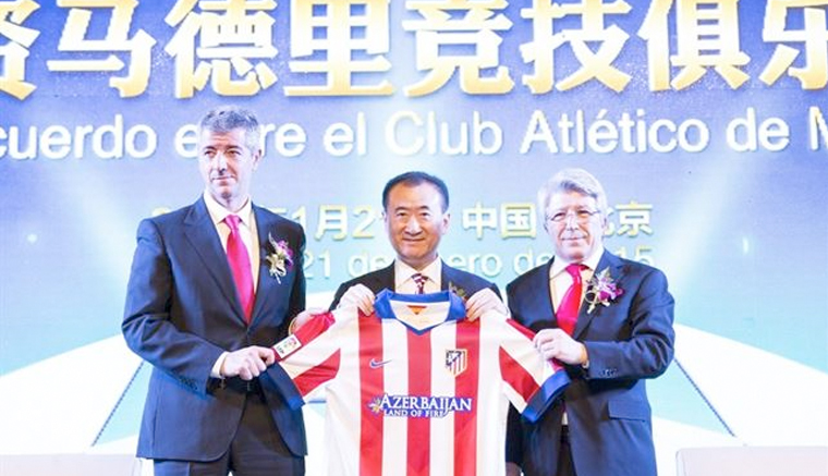 El Grupo Wanda, nuevo accionista del Atlético