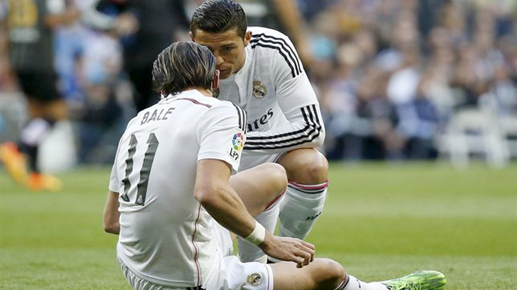 Bale, lesionado en el sóleo