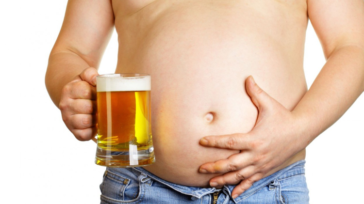 La cerveza no produce la 'barriga cervecera'