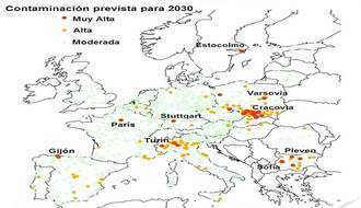 Estas serán las ciudades más contaminadas de Europa en 2030