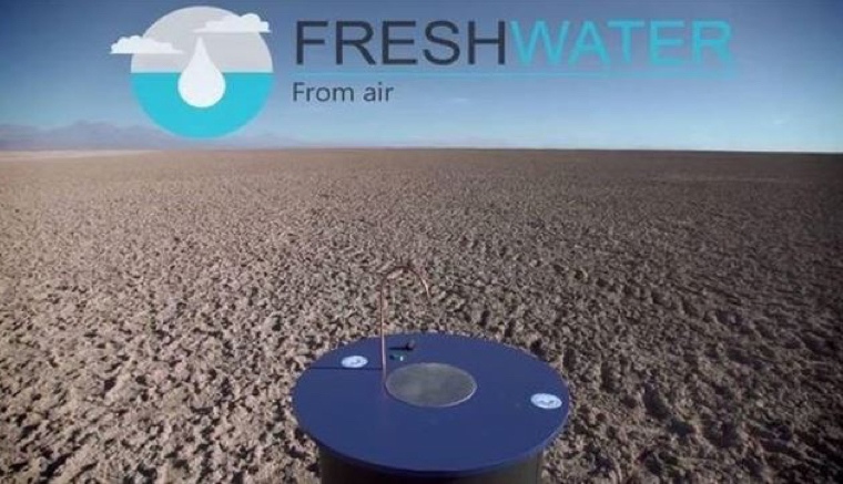 Fresh Water, el dispositivo que transforma el aire en agua potable
