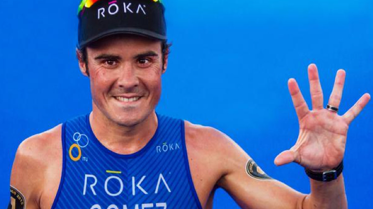 Gómez Noya, pentacampeón del mundo de triatlón
