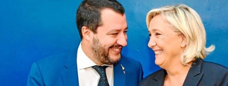 Abascal, el fugitivo entre Salvini y Marine Le Pen