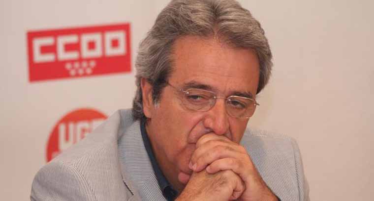 José Ricardo Martínez (UGT) devolverá los 44.200 € que gastó con la tarjeta opaca