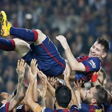 Messi supera a Zarra con 253 goles