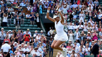 Muguruza, tercera española entre las cinco mejores del mundo