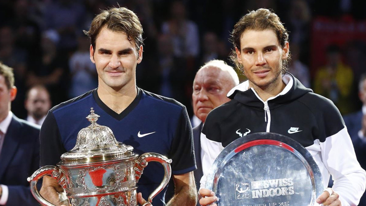 Nadal sucumbe ante Federer en la final de Basilea