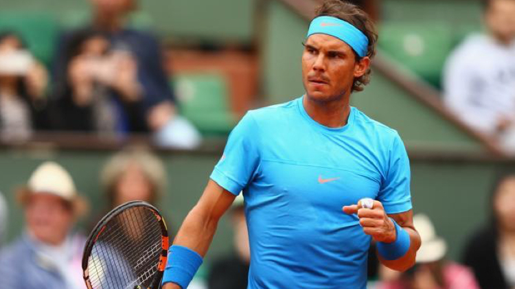 Nadal aumenta sus prestaciones ante Almagro en París